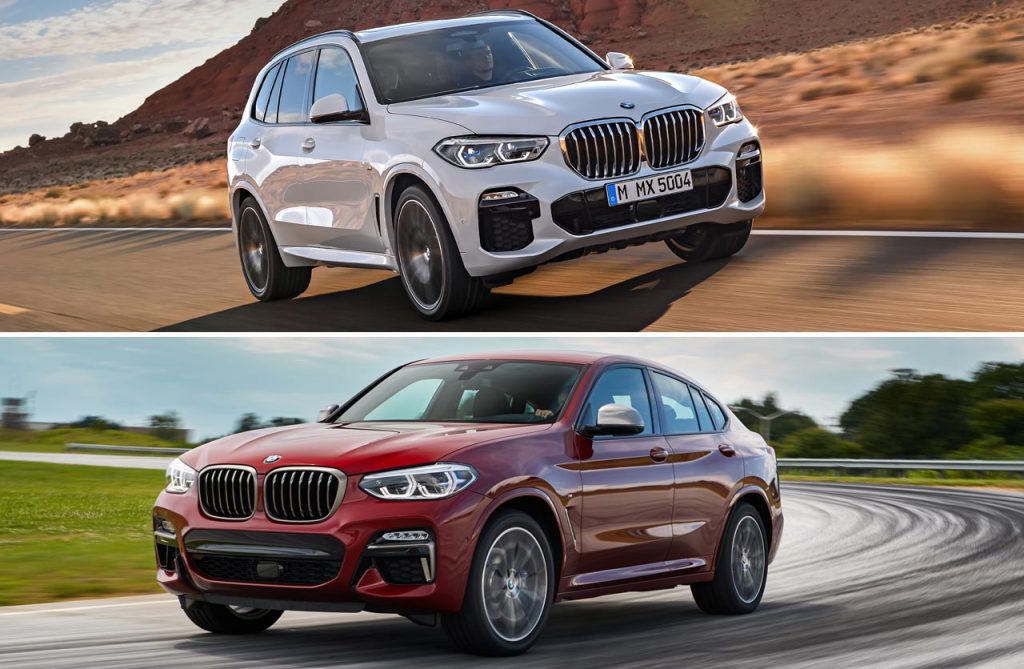 BMW X4 y X5