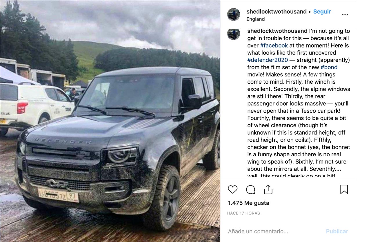 Así es el nuevo Land Rover Defender