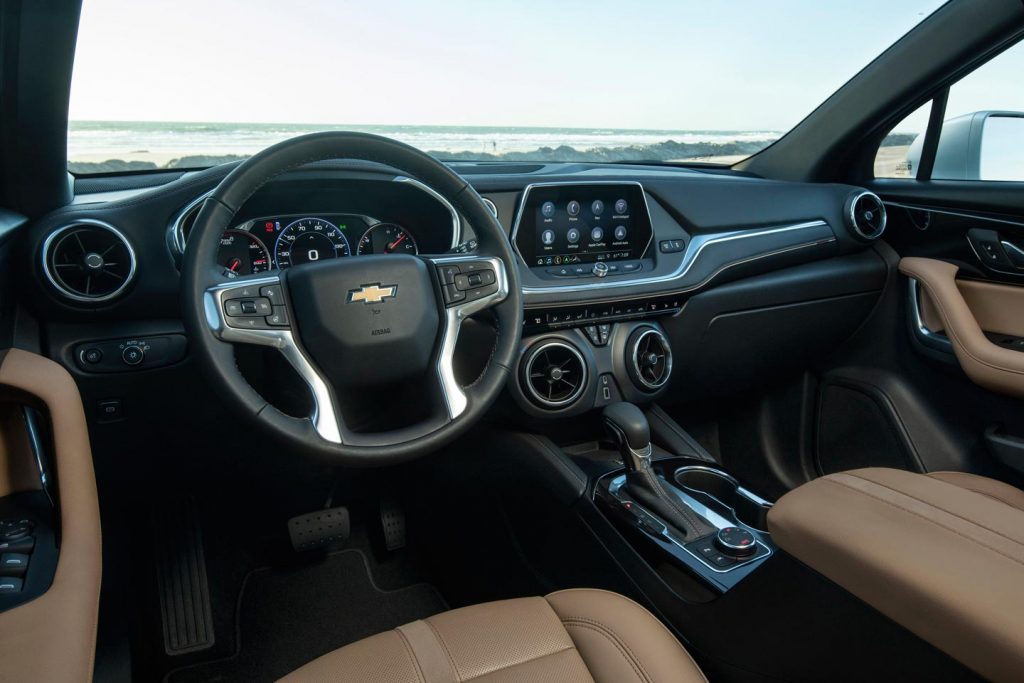 Interior Nueva Chevrolet Blazer 2019