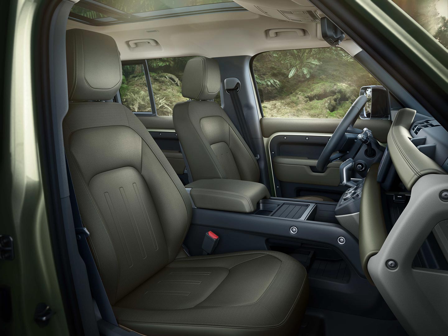 Interior Nuevo Land Rover Defender 2020