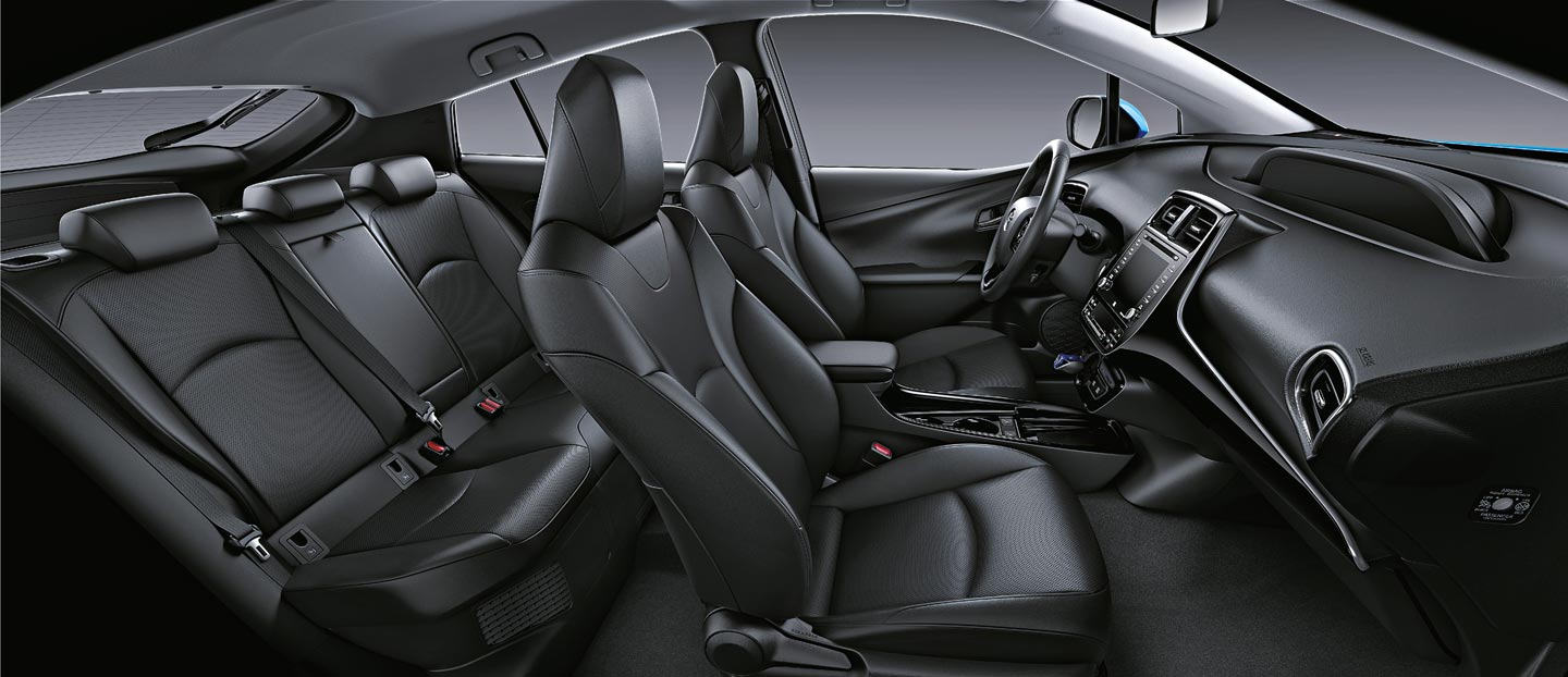 Interior nuevo Toyota Prius 2019