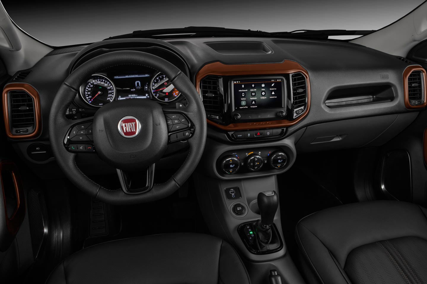 Interior Fiat Toro 2020