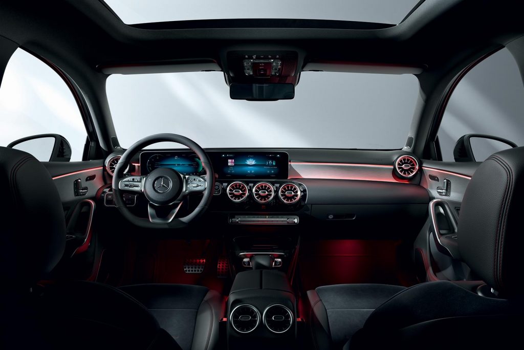 Interior Mercedes-Benz Clase A Sedán