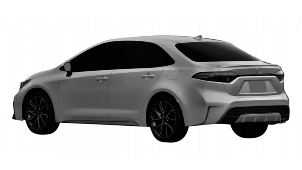 Toyota Corolla XSE INPI Brasil