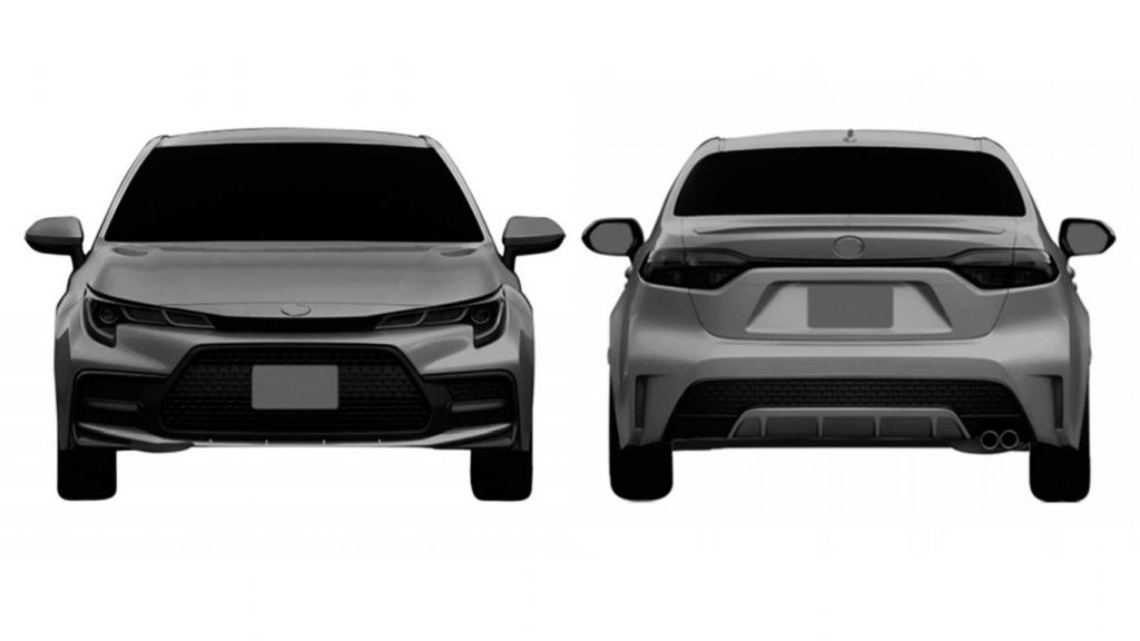 Toyota Corolla XSE INPI Brasil