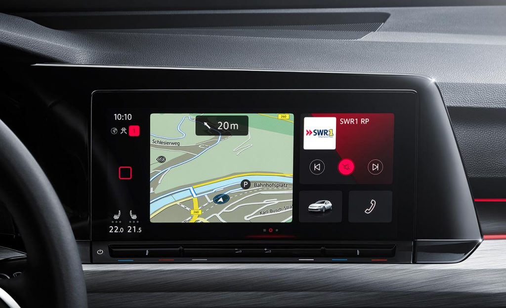 Interior Volkswagen Golf 8