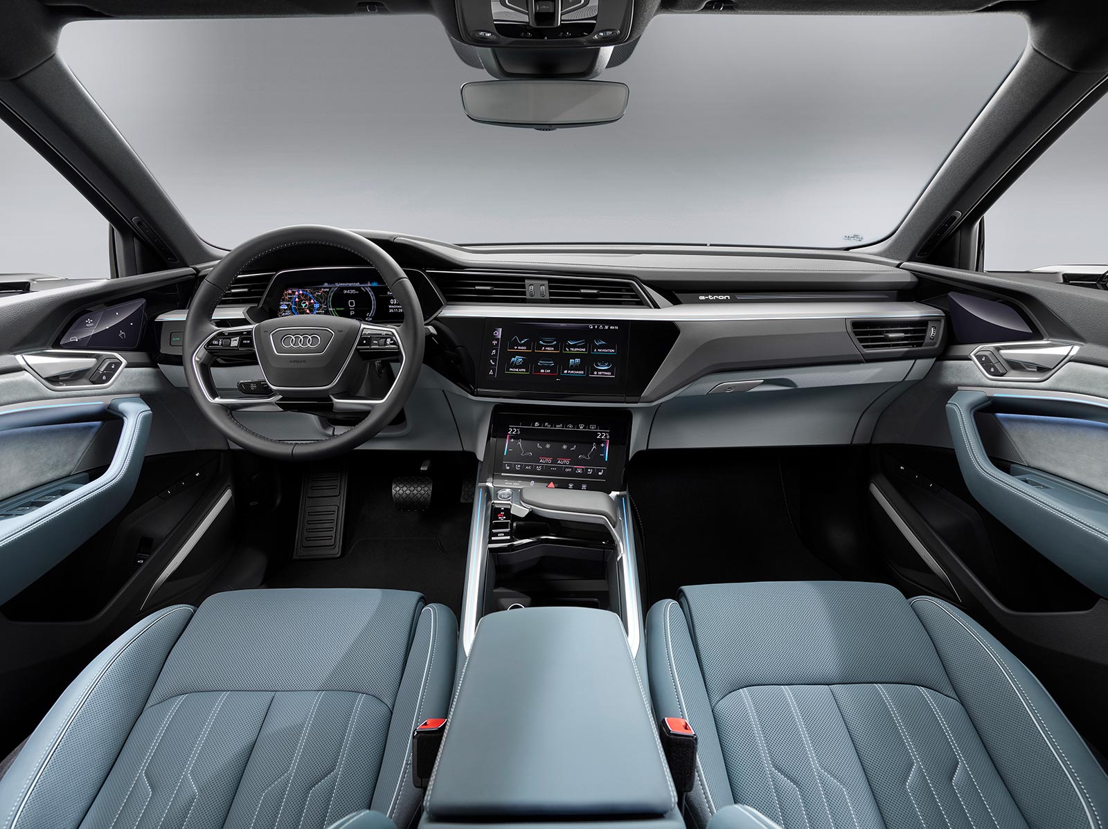 Interior Audi e-tron Sportback