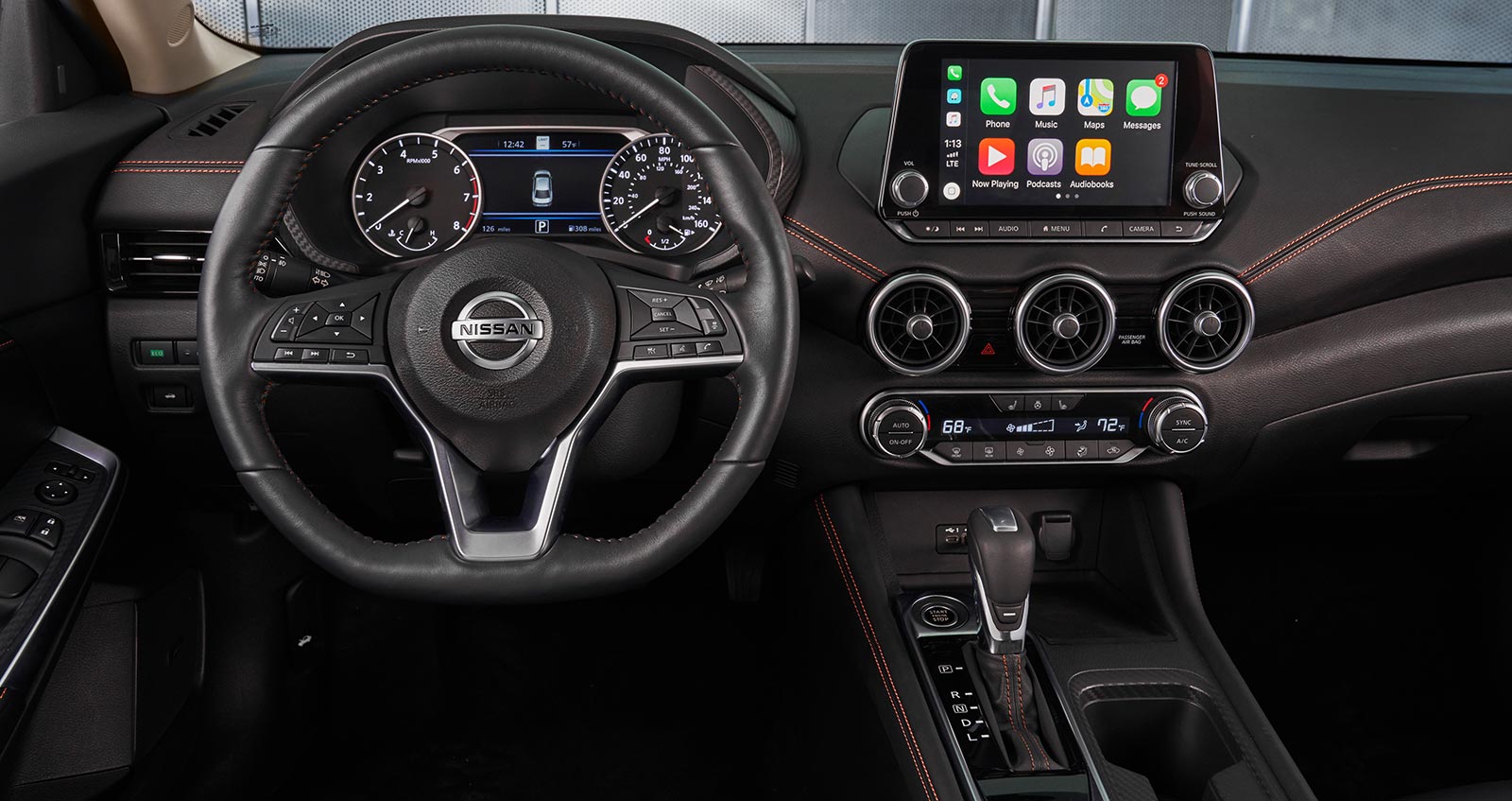 Interior nuevo Nissan Sentra 2020