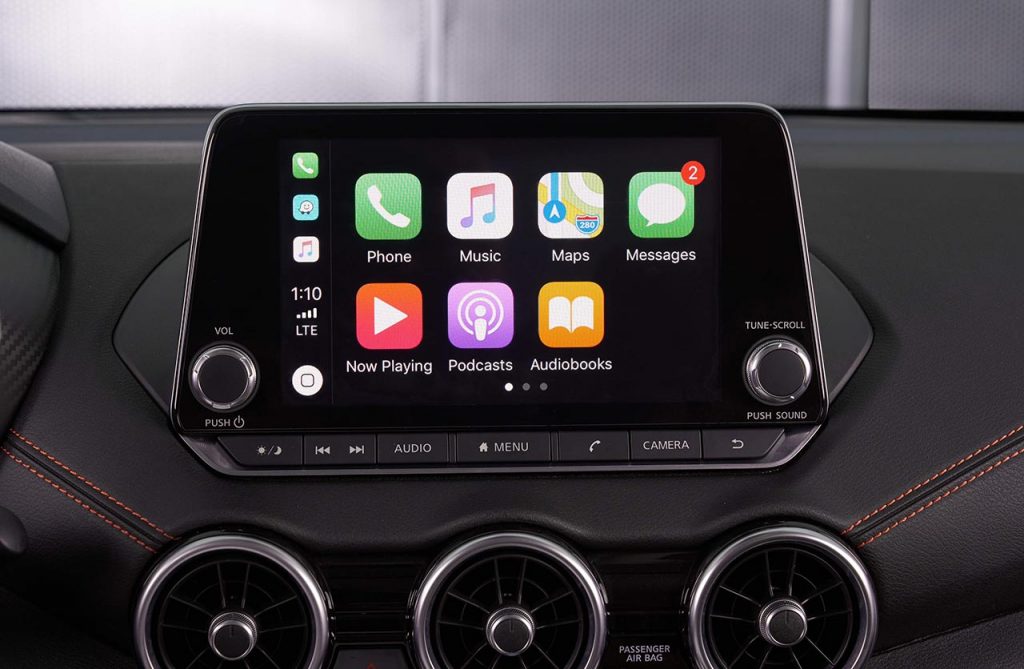 Interior Nissan Sentra 2020