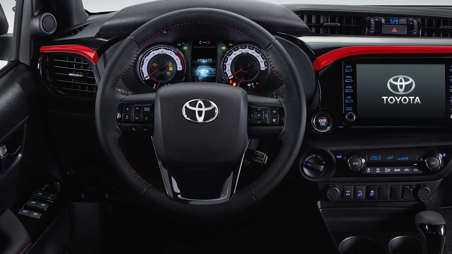 Interior Toyota Hilux GR-Sport II V6