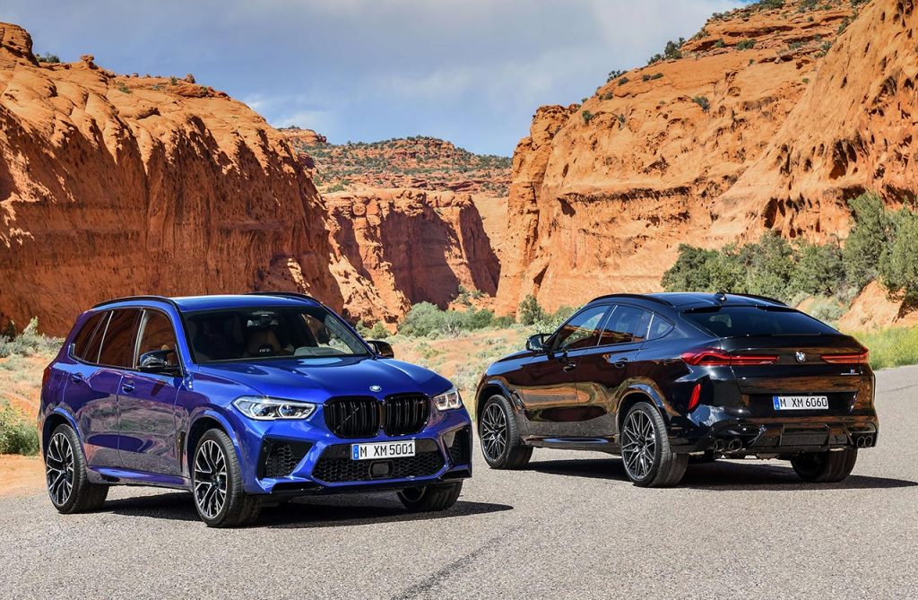 BMW X5 M y X6 M