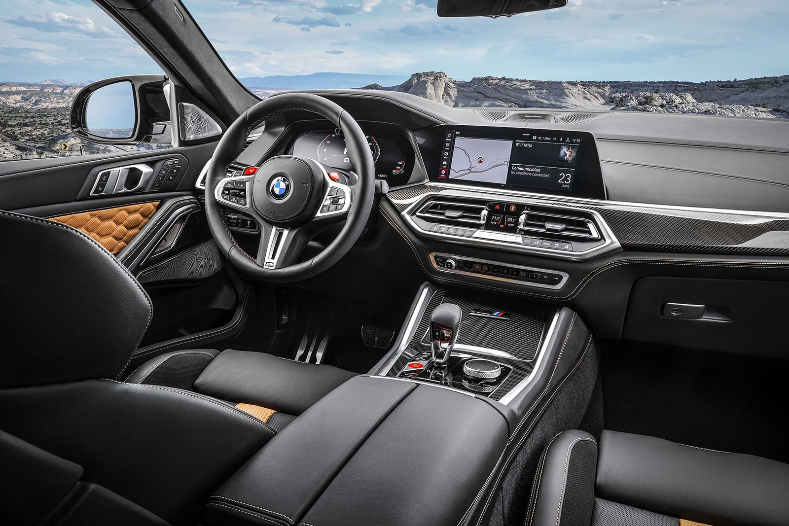 Interior BMW X6 M