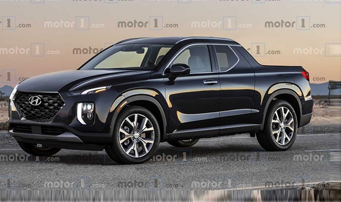 Hyundai Santa Cruz pick up 2021