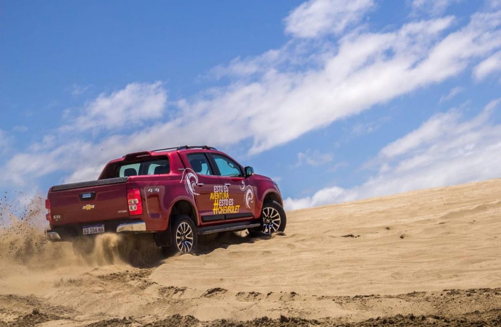Test drives off road en Pinamar