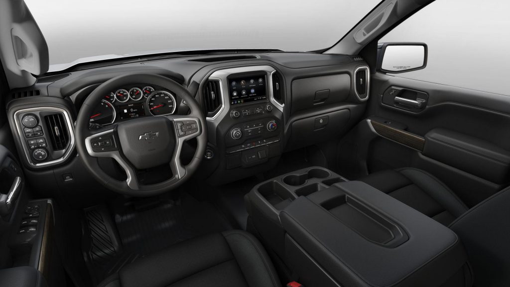 Chevrolet Silverado TrailBoss 2022 interior Mega Autos