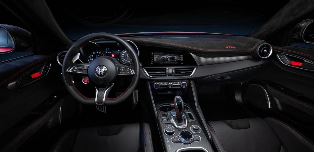 Interior Alfa Romeo Giulia GTAm