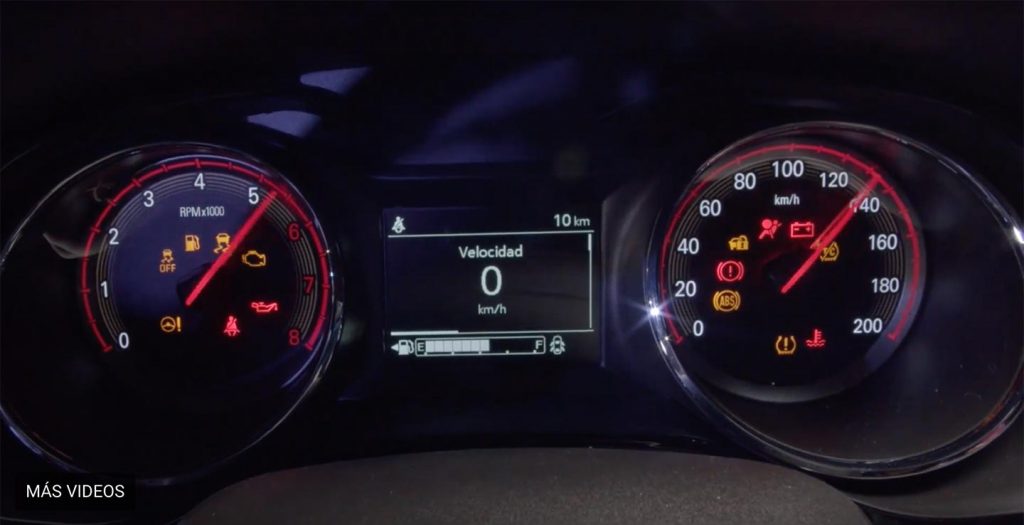 Tablero Chevrolet Onix RS