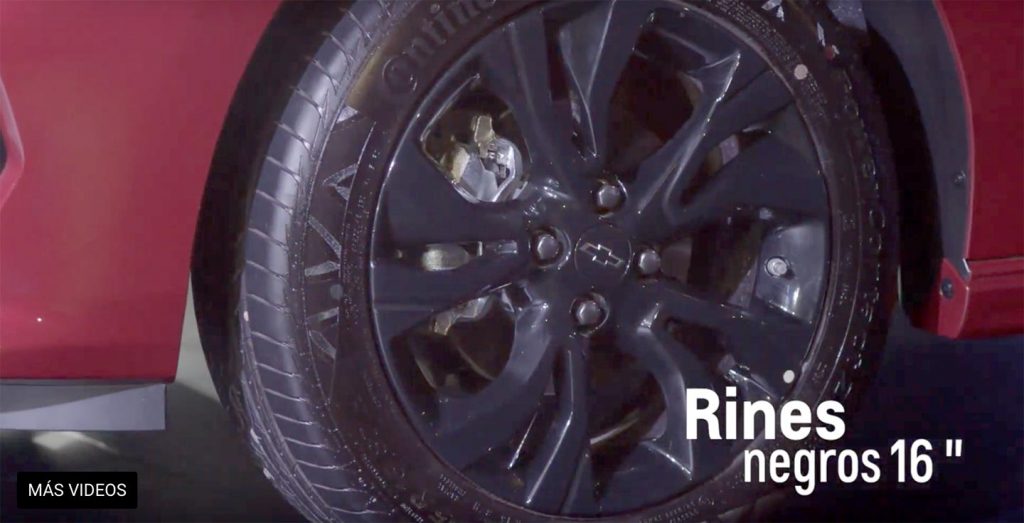 Llantas Chevrolet Onix RS