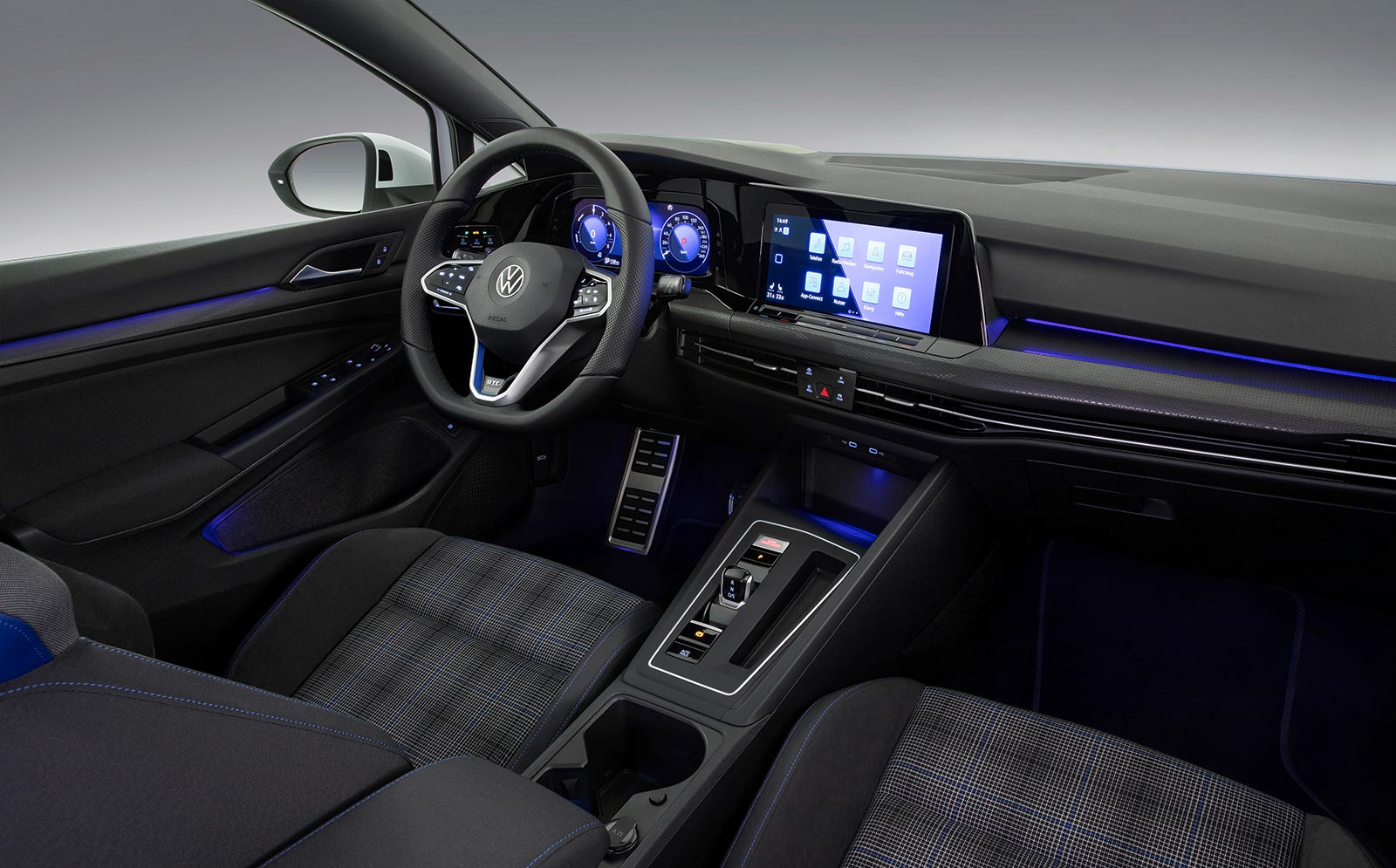 Interior Nuevo Volkswagen Golf 8 GTE