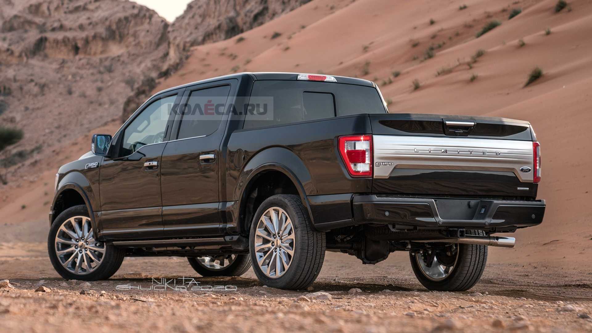 Ford F-150 2021 render