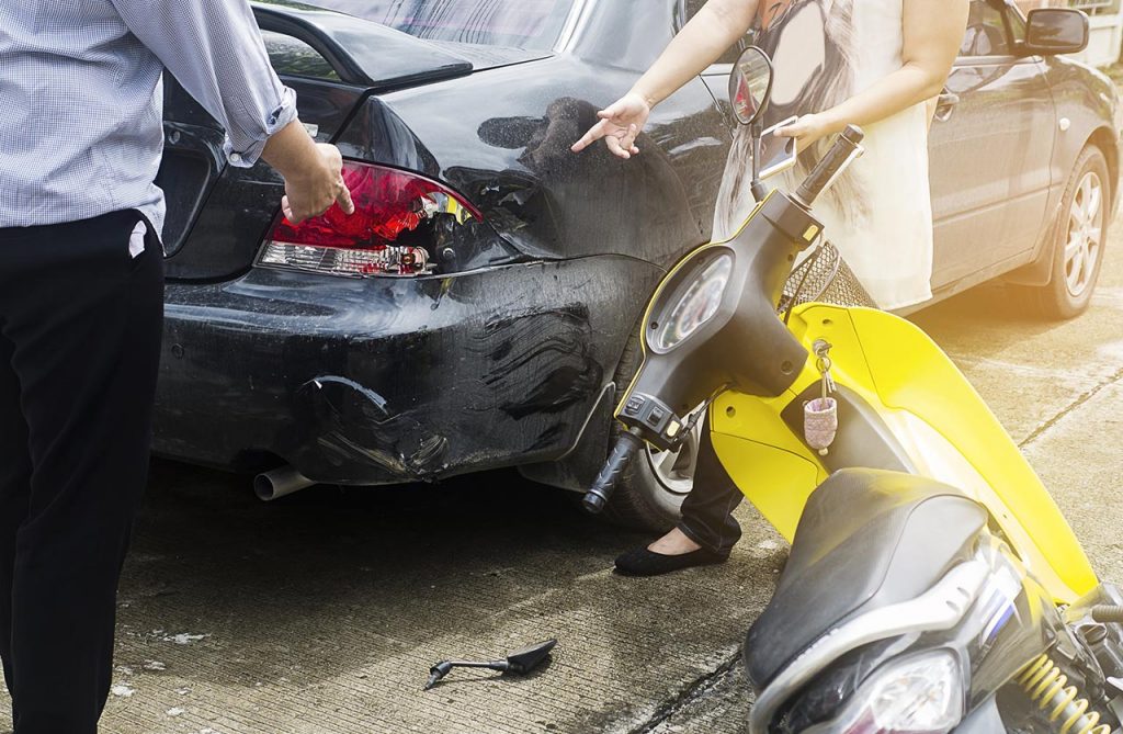 Siniestro seguro de autos y motos