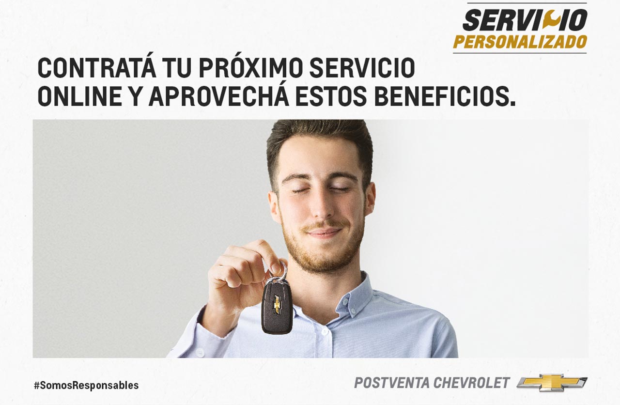 Descuentos Chevrolet service auto turno online