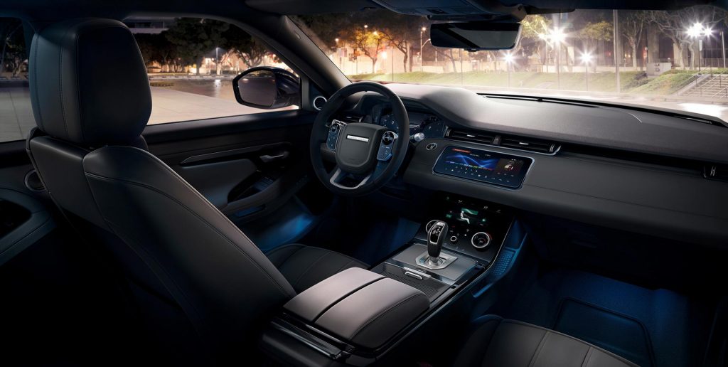 Interior nuevo Range Rover Evoque