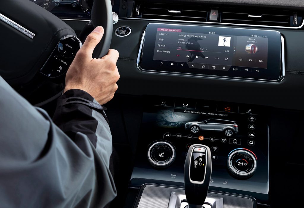 Interior nuevo Range Rover Evoque