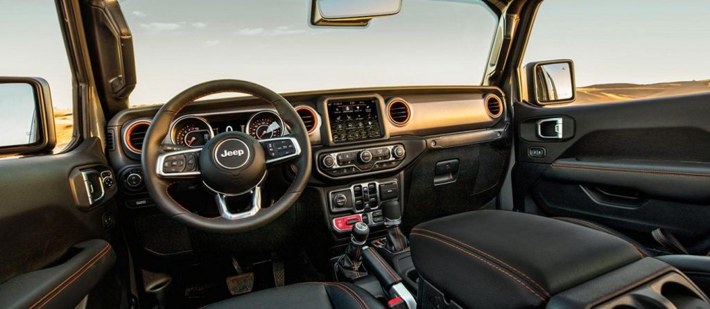 Interior Jeep Gladiator Mojave