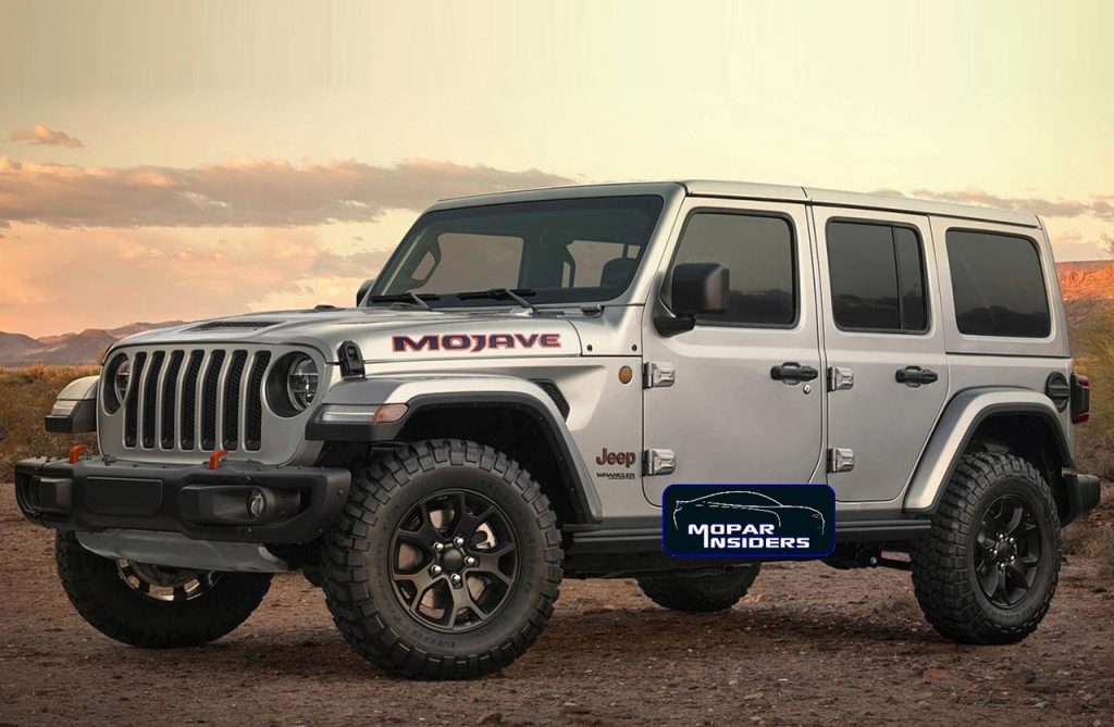 Jeep Wrangler Mojave recreación