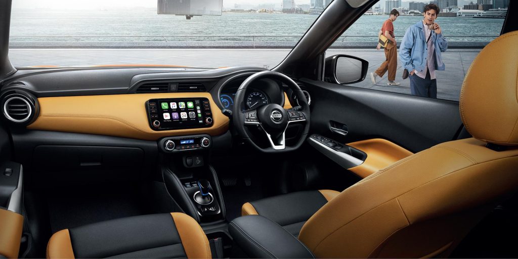 Interior Nuevo Nissan Kicks 2021