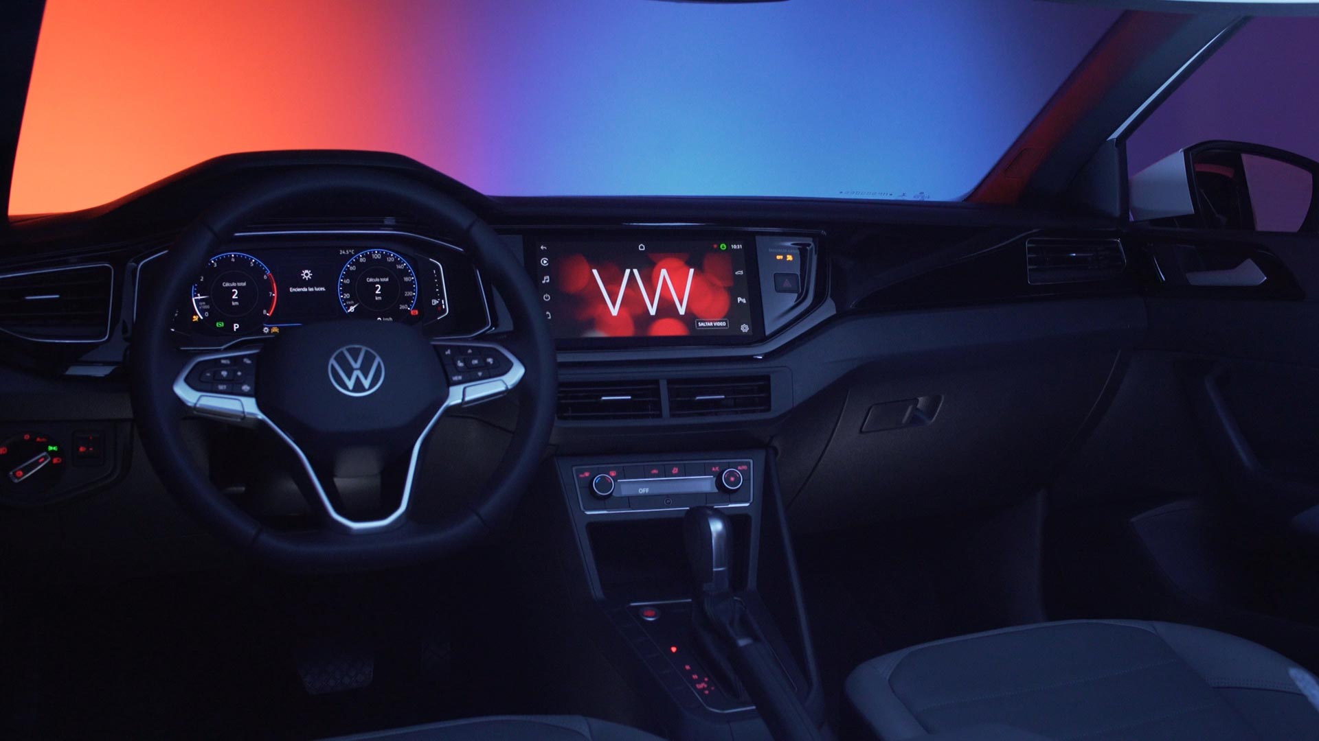 Interior Volkswagen Nivus