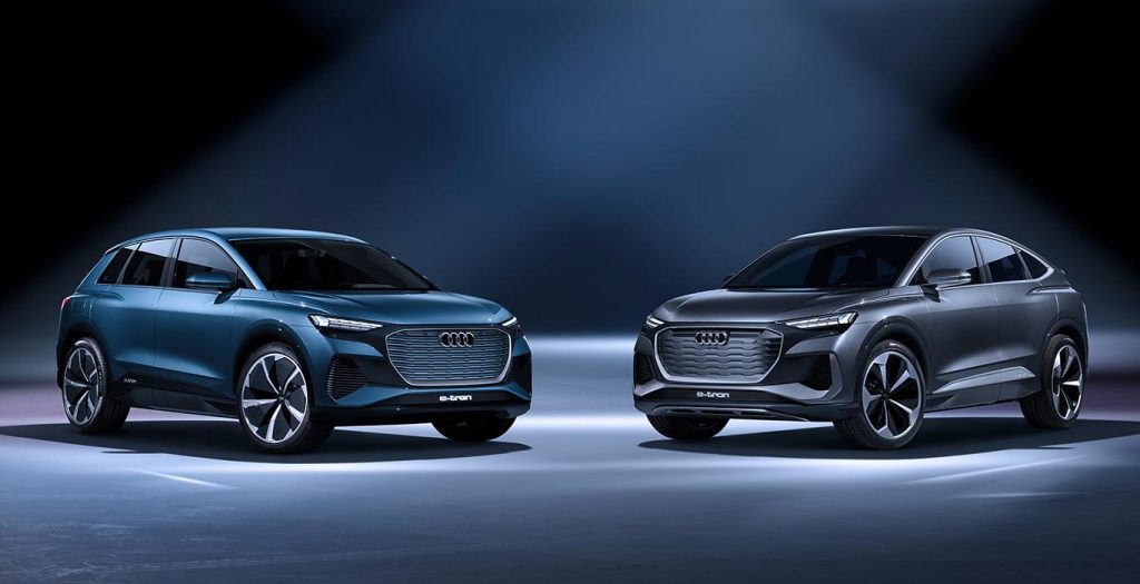 Audi Q4 y Q4 Sportback e-tron concept