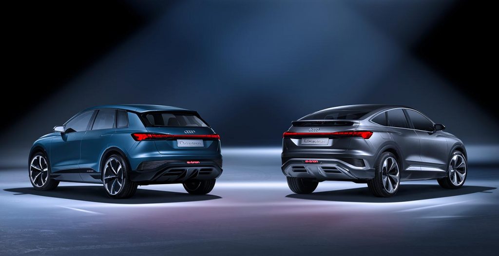Audi Q4 y Q4 Sportback e-tron concept