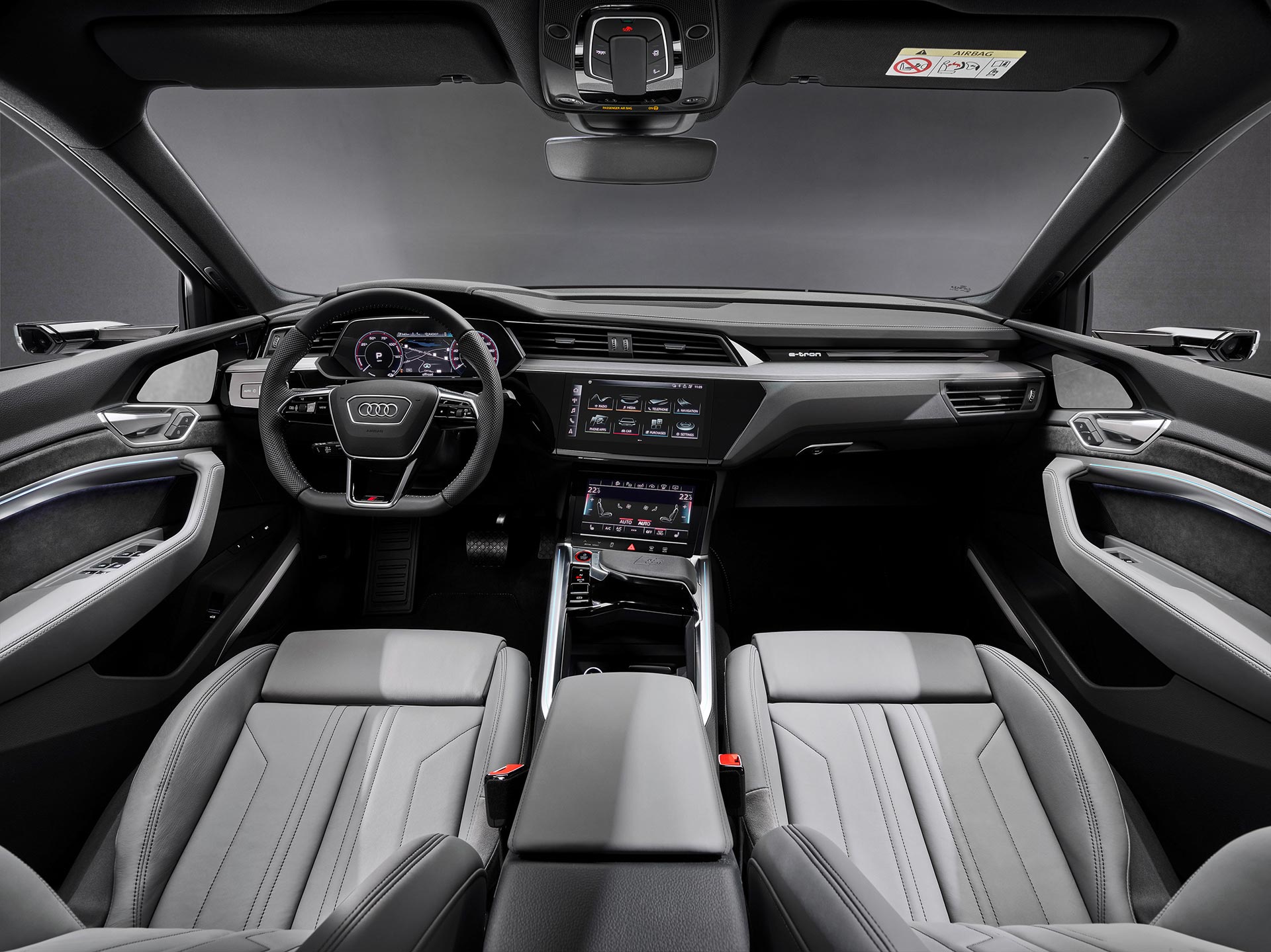 Interior Audi e-Tron S Sportback