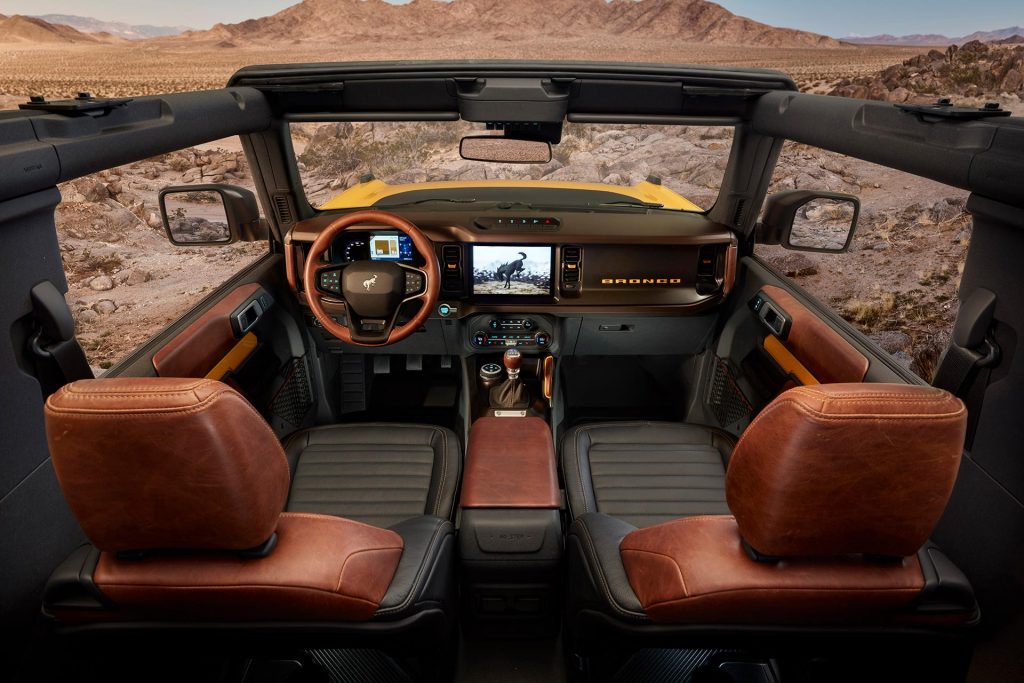 Bronco 2 puertas interior