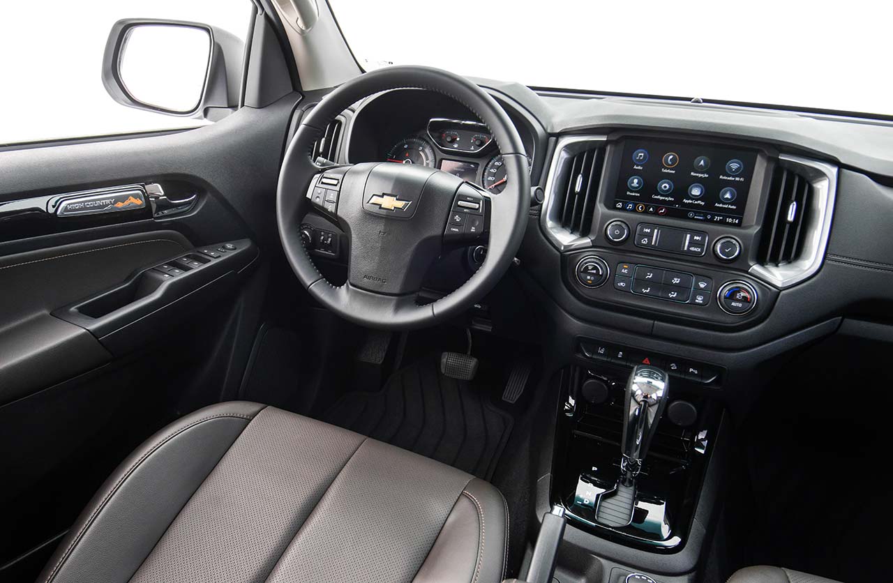 Interior Nueva Chevrolet S10 2021 High Country