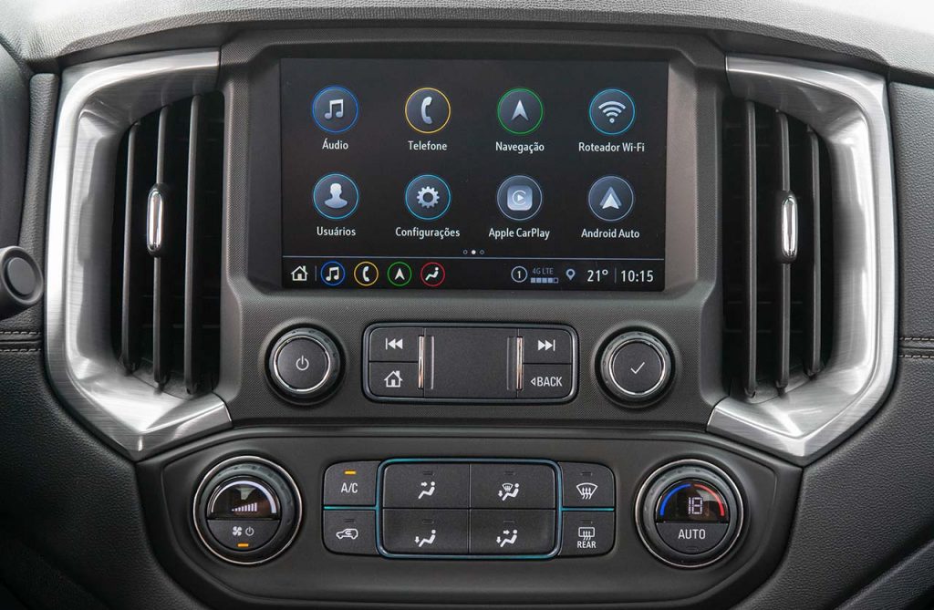Pantalla Nueva Chevrolet S10 2021 High Country