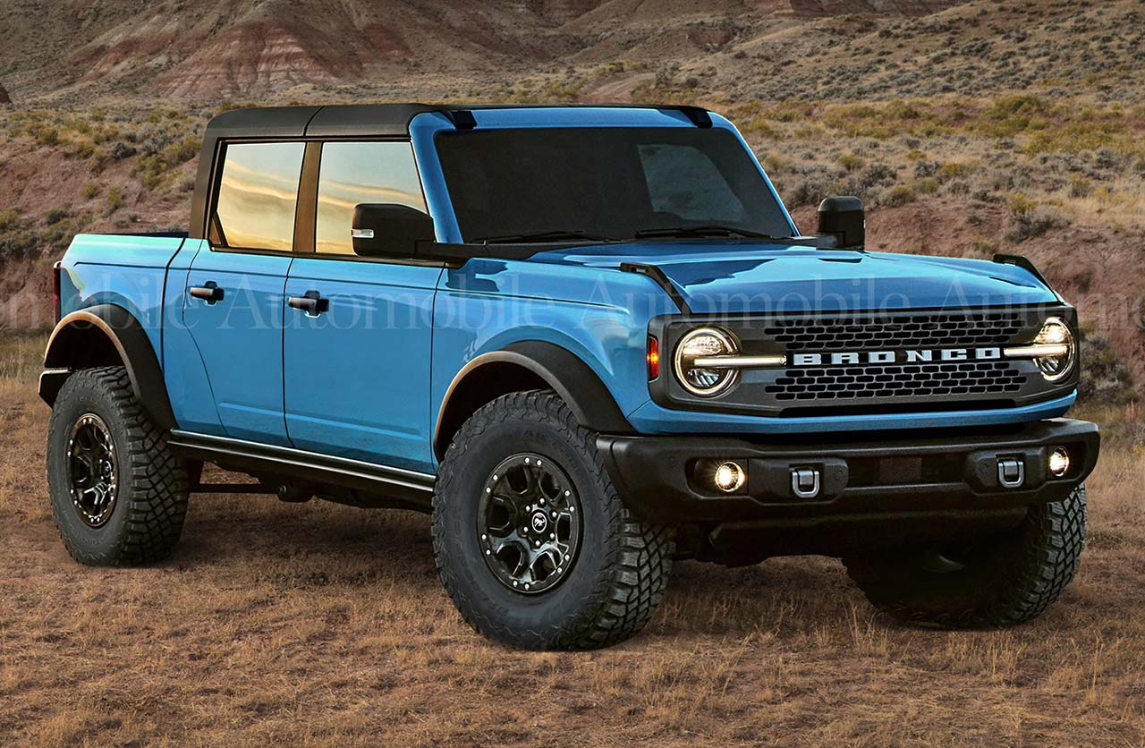 Se viene el Ford Bronco pick up