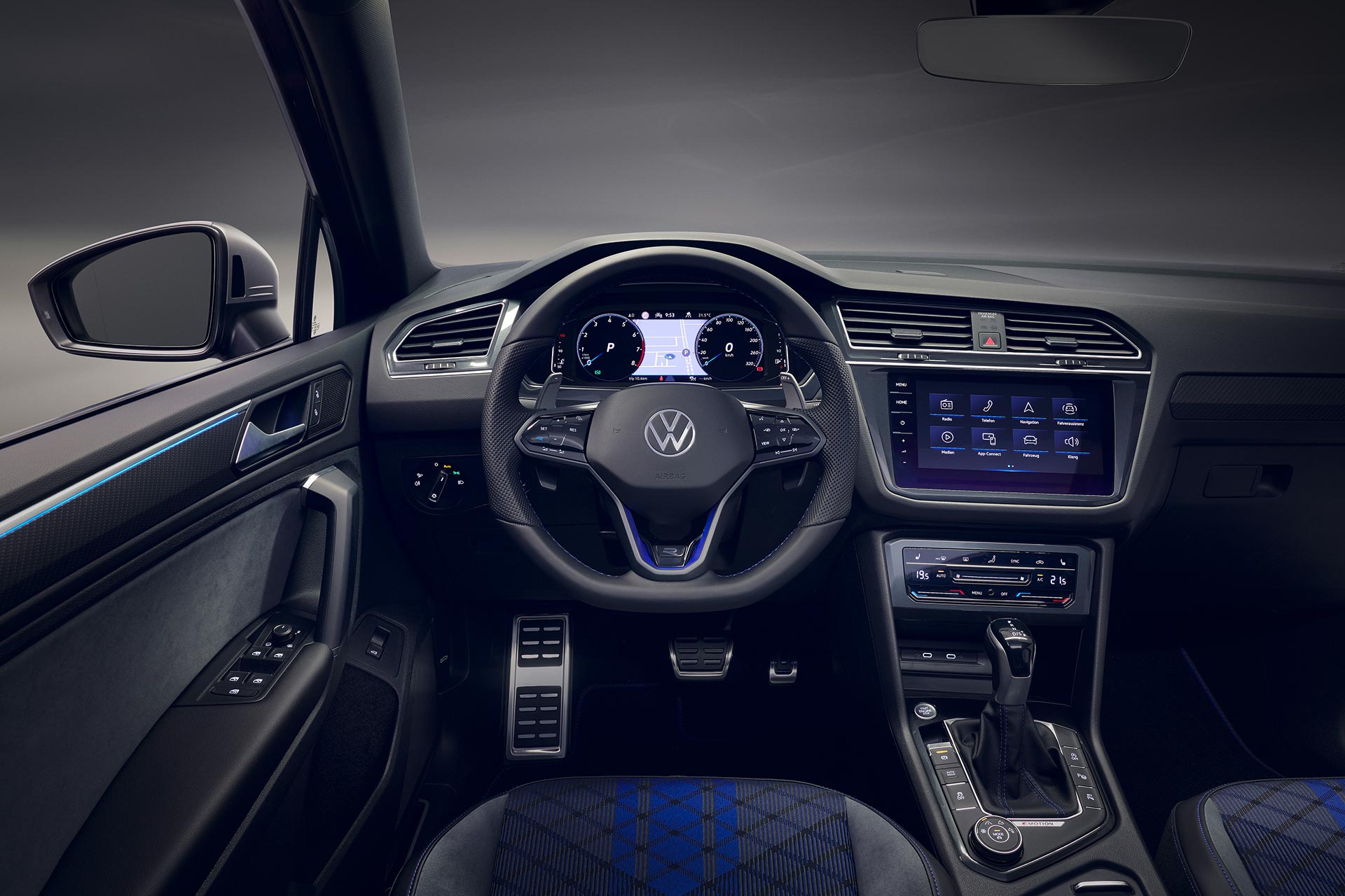 Interior Nueva Volkswagen Tiguan R 2021