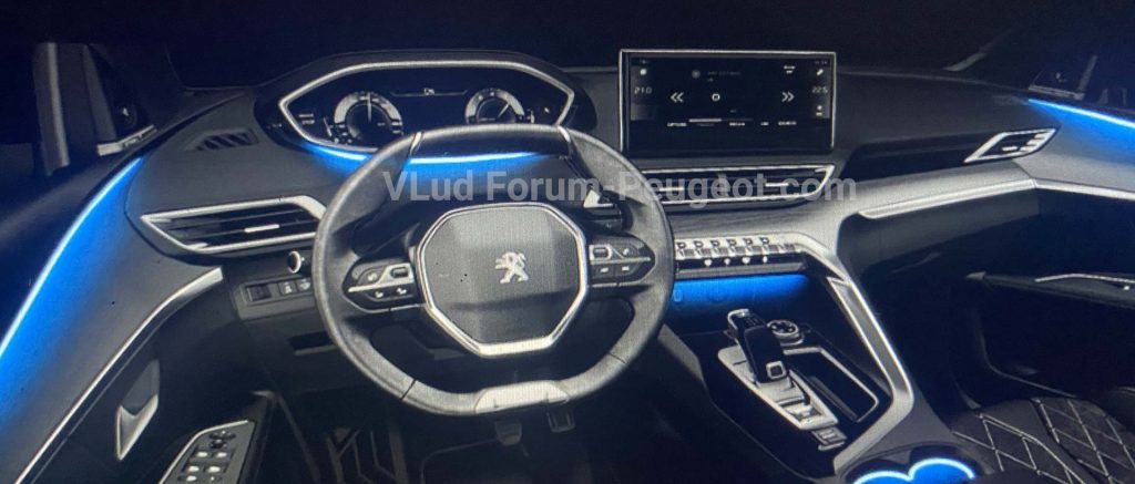 Interior Nuevo Peugeot 3008 restyling (2020)