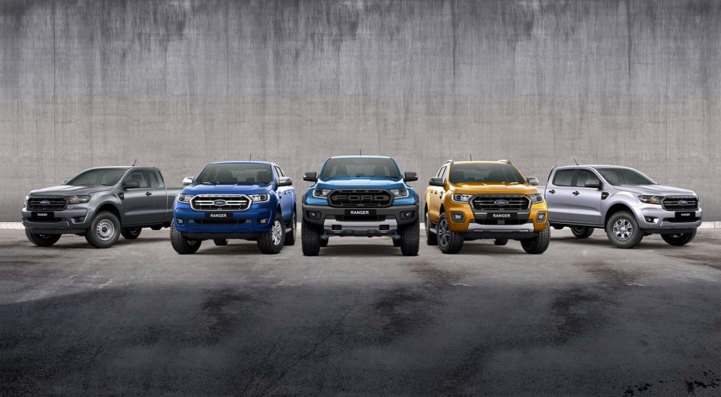 Ford Ranger 2020 gama Australia