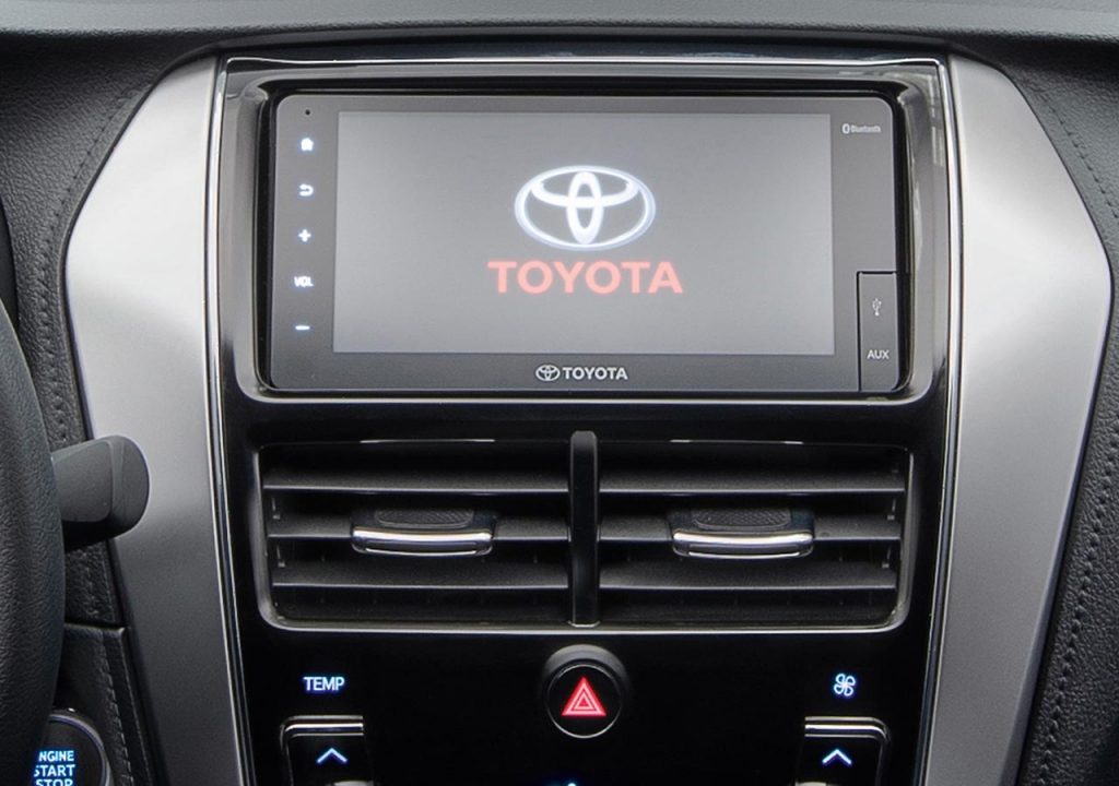 Interior Toyota Vios Yaris 2020 restyling