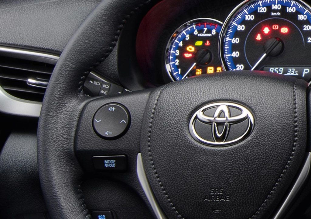Interior Toyota Vios Yaris 2020 restyling