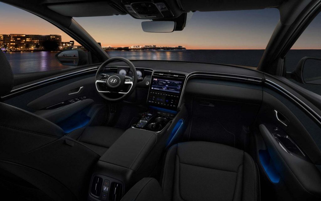 Interior Nueva Hyundai Tucson 2021