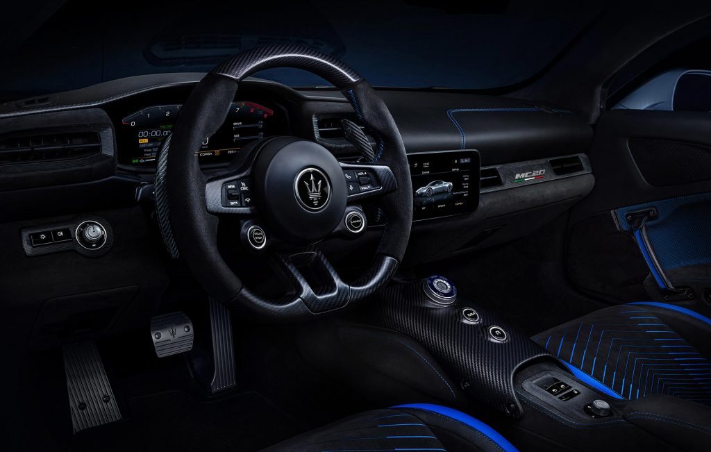 Interior Maserati MC20