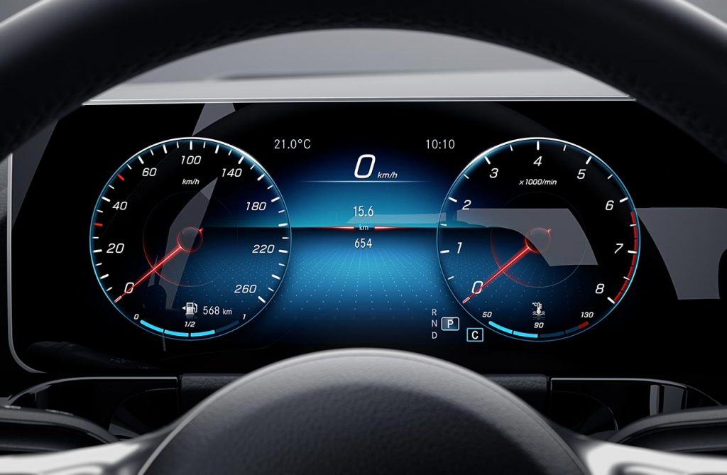 Interior Nueva Mercedes-Benz GLA 2021