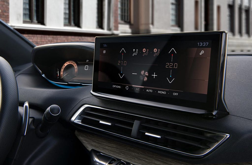 Interior Nuevo Peugeot 3008 restyling 2021