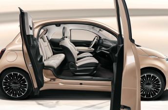 3+1: el Fiat 500 con tres puertas laterales
