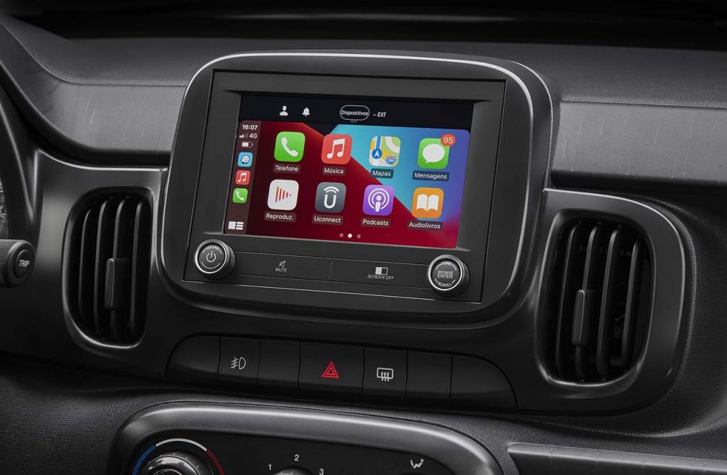 Interior Fiat Mobi 2021